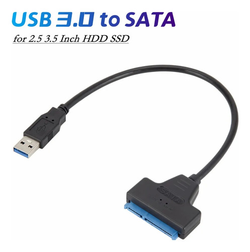 Adaptador Sata 3.0 2.0-usb Hasta 6gbps Comp. Con Ssd Int/ext