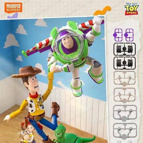 Buzz Lightyear Toy Story Assembly Model Figure 12cm % | MercadoLibre