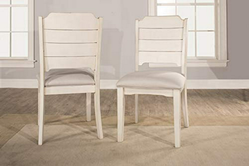 Sillas De Comedor  Furniture Clarion, Set De 2, Blanco Marin