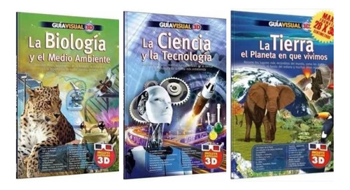 Oferta: 3 Libros Guia Biología Ciencia Tecnología Tierra