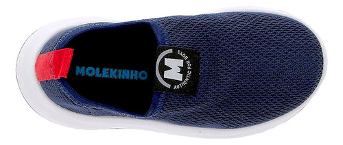 Tenis Infantil Menino Slip On Calce Facil Molekinho 2634100