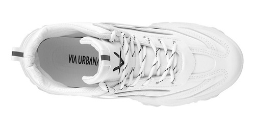 Tenis Casuales Dama Via Urbana Pw2196005 Simipiel Bco