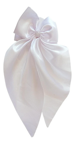 Moño Para Cabello Tipo Coquette Listón Satin Moda Tendencia