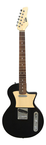 Guitarra Eléctrica Newen Frizz Black Color Negro Material Del Diapasón Palo De Rosa Orientación De La Mano Diestro