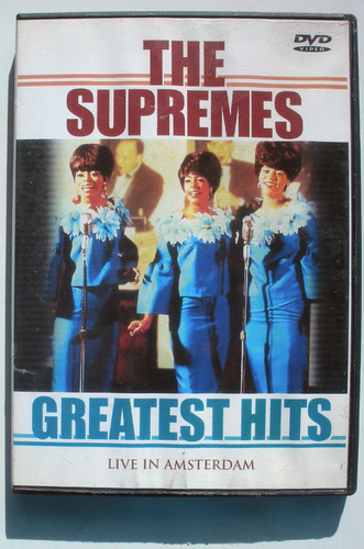 Dvd The Supremes  Greatest Hits  Live  Amsterdam Diana Ross