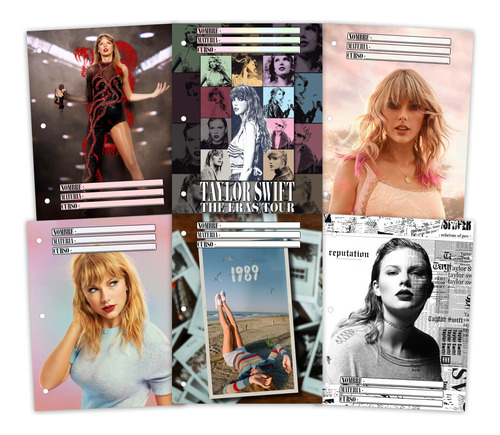 Kit Imprimible Caratulas Separadores Taylor Swift Cameo