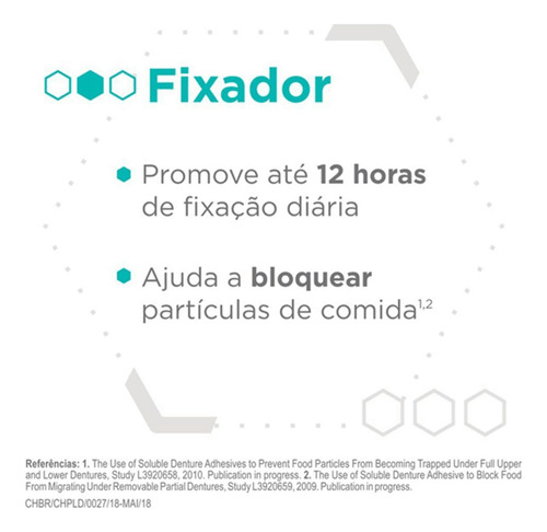 Pasta De Dentes Gsk Fixador De Dentaduras Corega Pó 50g Pacote X 3