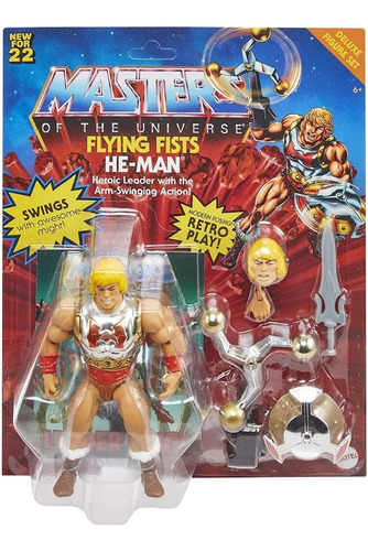 Masters Of The Universe Origins Flying Fist He-man Deluxe