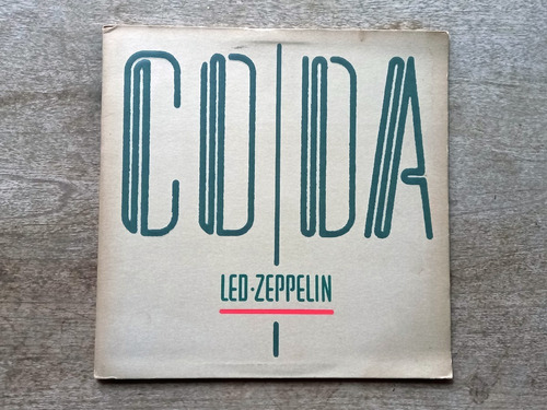 Disco Lp Led Zeppelin - Coda (1982) Usa R30