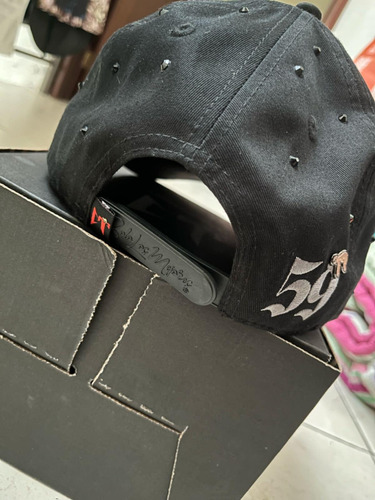 Jc Hats X Natanael Cano Ct Endiamantado Original Full Set Negro Uninalla (Usado)