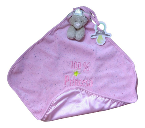 Naninha Blanket Cetim Antialérgico Princesa Laura Ziptoys