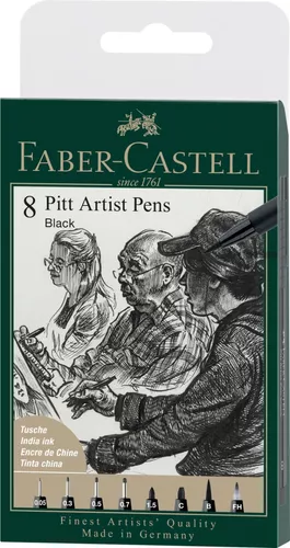 Rotulador Pitt Artist Pen M, negro