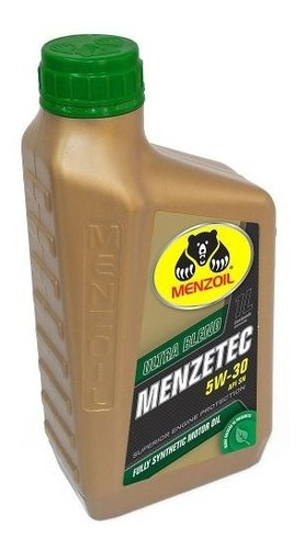 Oleo 5w30 Sn 100% Sintético Menzetec Ultra Blend 1l De Motor