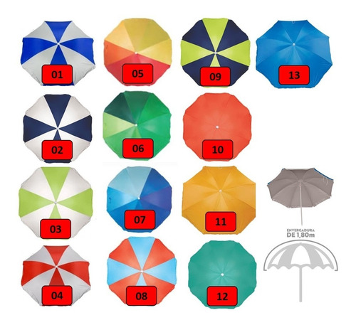 Kit Praia Carrinho Com Avanço Guarda Sol Cadeira Reclinável