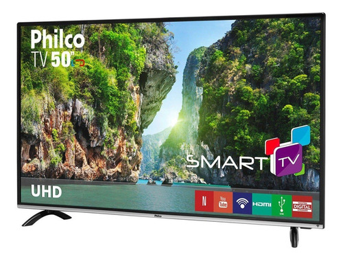 Imagem 5 de 5 de Smart Tv Philco Ptv50f60sn Led 4k 50 110v/220v