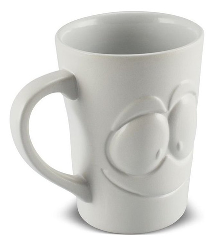 Caneca 300ml ''zé Rostress Ceraflame Gourmet Branco Zé Rostress