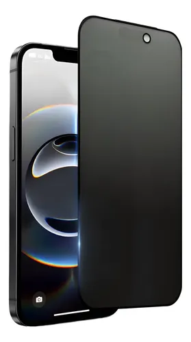 Película Privacidade Cerâmica Fosca Anti-espião Para iPhone iPhone 15 Normal 6.1