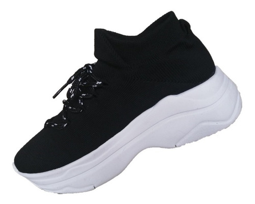 Calzado Sbs Tenis Color Negro Dama 