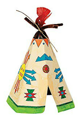 Kit Der Manualidades - Color Your Own Tee Pee Decoration Cra