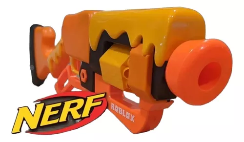 NERF Lançador de Dardos Roblox Adopt Me : BEES Blaster, com Tambor