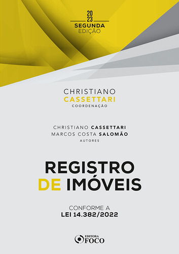 Livro Registro De Imóveis - 2ª Ed - 2023