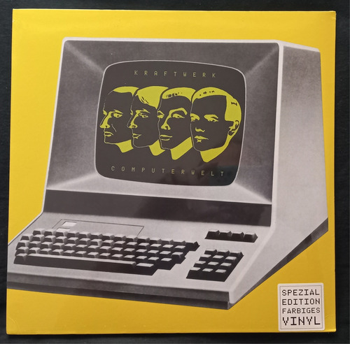 Kraftwerk - Computerwelt. Versión En Alemán. Vinilo