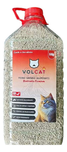 Volcat Piedras Aglomerantes Naturales  5kg Bentonita Premium