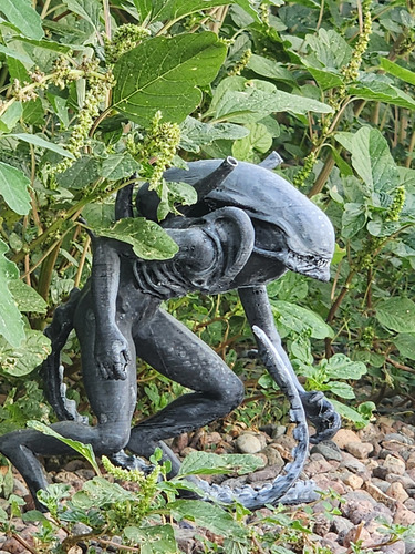 Figura Decoracion Alien 14cm Para Pintar ( 3d Pla)