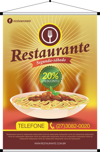 Imagem 1 de 5 de Banners E Lonas (faixas) Comunicação Visual