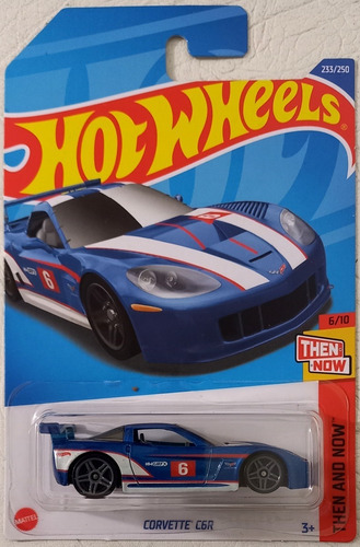 Corvette C6r Azul Hot Wheels Mattel
