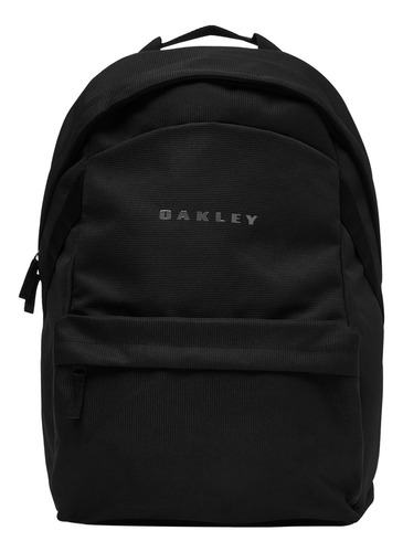 Mochila Oakley Holbrook Backpack 20l Blackout Cor Preto Desenho Do Tecido Liso