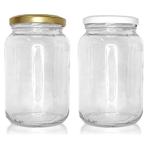 Pote De Conserva 240ml Com Tampa De Metal Com 12 Unidades