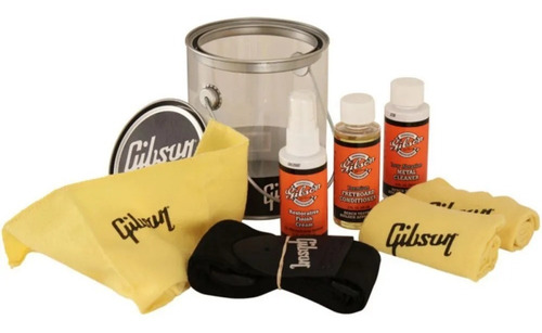 Kit De Mantenimiento Gibson Para Guitarra + Correa 