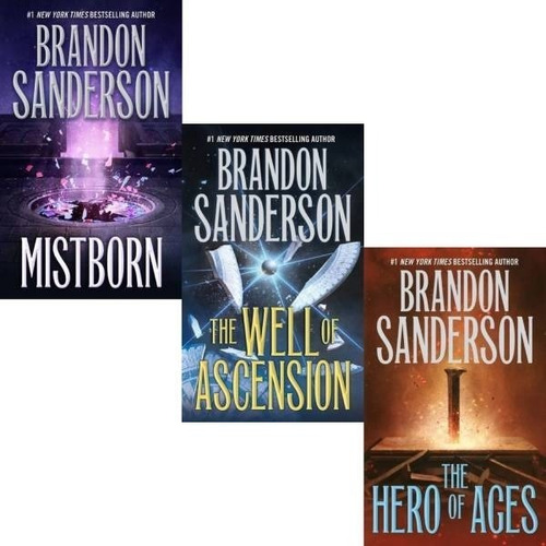 Pack En Ingles The Mistborn Trilogy - Brandon Sanderson