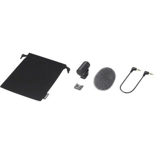 Micrófono Sony ECM-G1 para cámaras Sony color negro