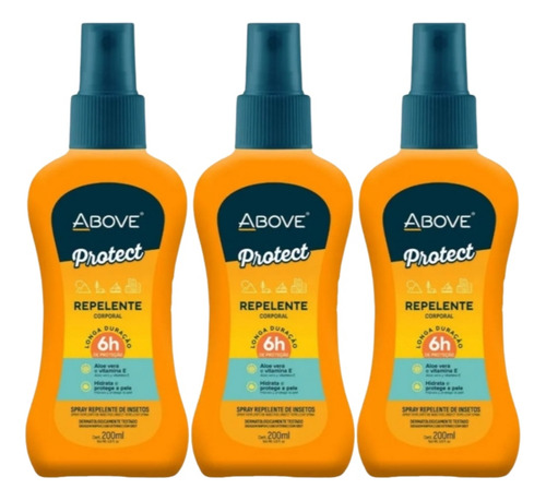 Kit 3 Repelentes Corporal Contra Insetos Aloe Vera Atacado