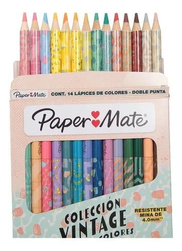 Paper Mate Colores Vintage 14x28 Doplepunta 4.0mm