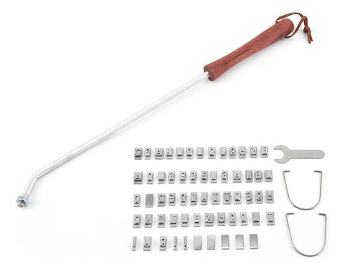 Hierro For Marcar Con Letras Intercambiables Diy Lettering