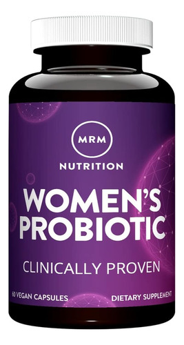 Mrm Nutrition | Women's Probiotic | 60 Vegan Capsules