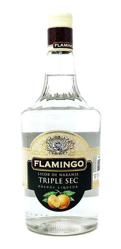 Pack De 2 Licor Flamingo Triple Sec 1 L