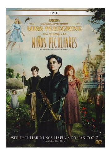 Miss Peregrine Los Niños Peculiares Tim Burton Pelicula Dvd