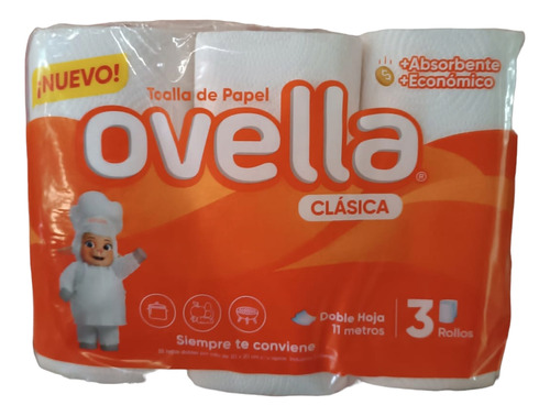 Toalla De Papel Ovella Clásica 