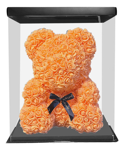 Regalos Del Día De La Madre Del Oso De La Flor Naranja