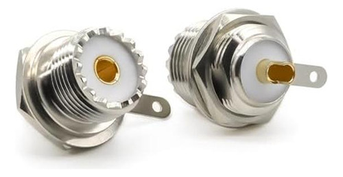 Ahoaepy 2pcs Pl259 So239 Bulquetas Connector, Of Of