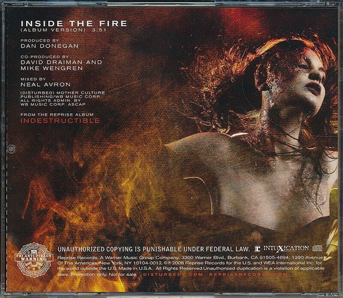 Cd Single-disturbed-inside The Fire-em Otimo Estado