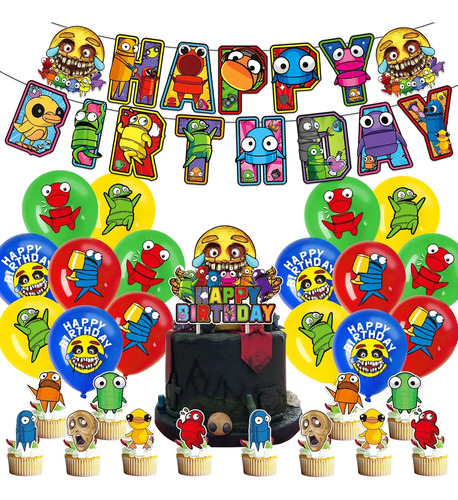 Repo R.e.p.o Kit De Cumpleaños Globo Decoracion Fiesta 30pcs