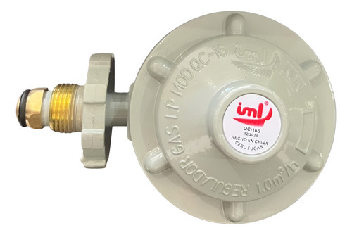 Regulador De Gas Lp Modelo Qc-16b Baja Presión Iml C/maneral