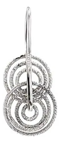 Pendientes De Plata Compatible Con 14k Brillante