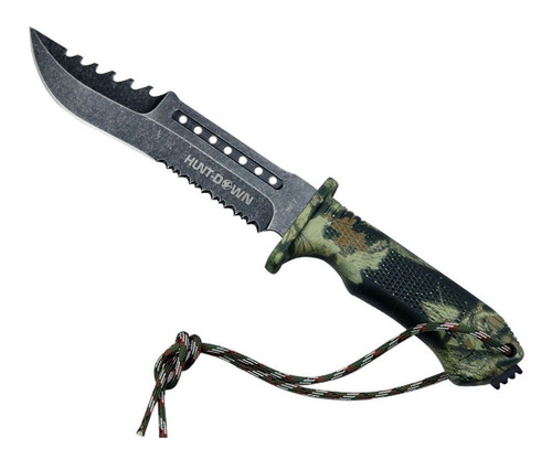 Cuchillos 30cm Encordado Supervivencia + Chispero