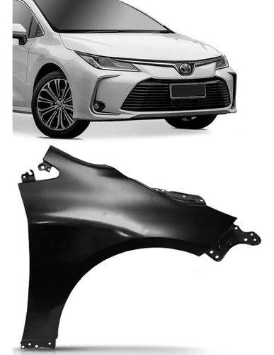 Paralama Dianteiro Toyota Corolla 2020 2021 2022 Direito
